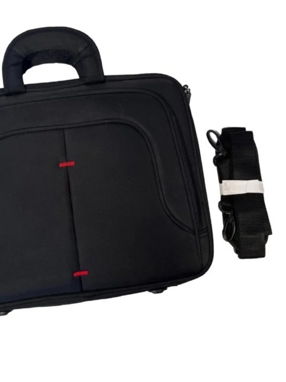 Eco Style Black Neoprene Tech Pro Case Topload LapTop Bag Checkpoint Friendly NW